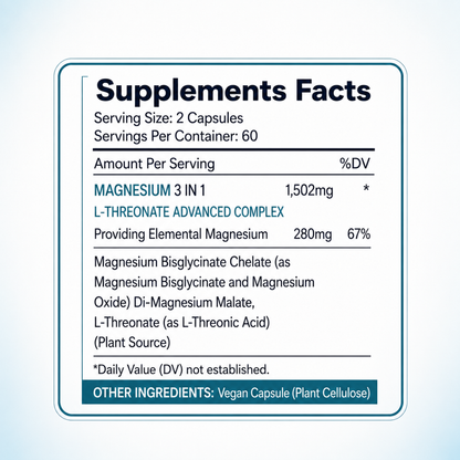 TensionEase™ 3-in-1 Magnesium
