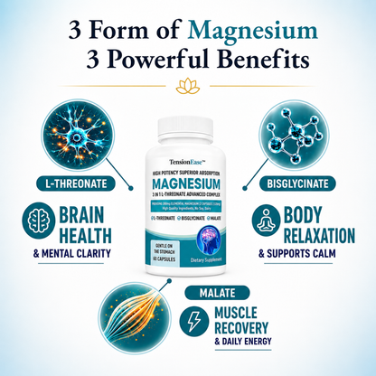 TensionEase™ 3-in-1 Magnesium
