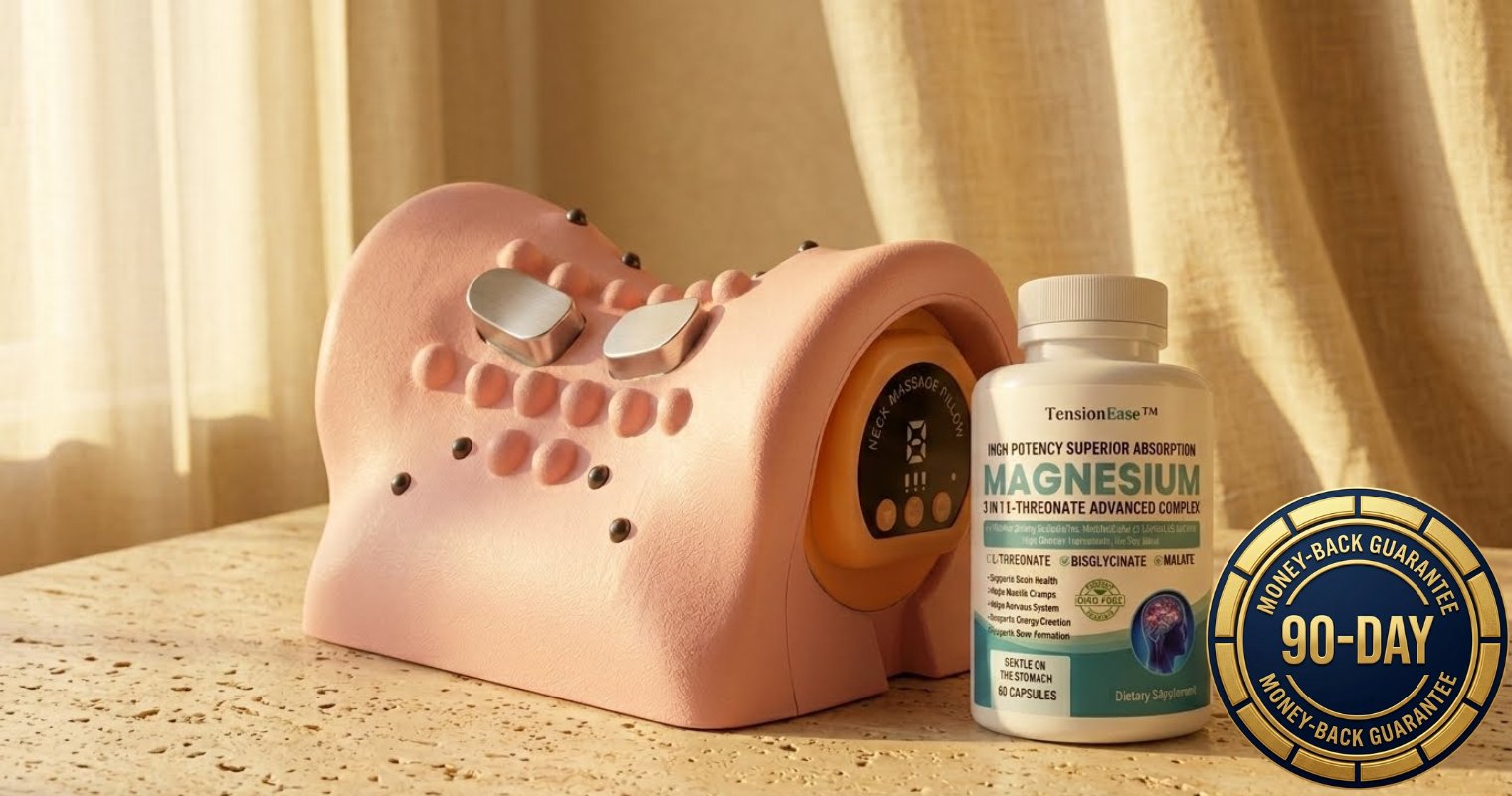 NeXo device and TensionEase magnesium with 90-day money-back guarantee